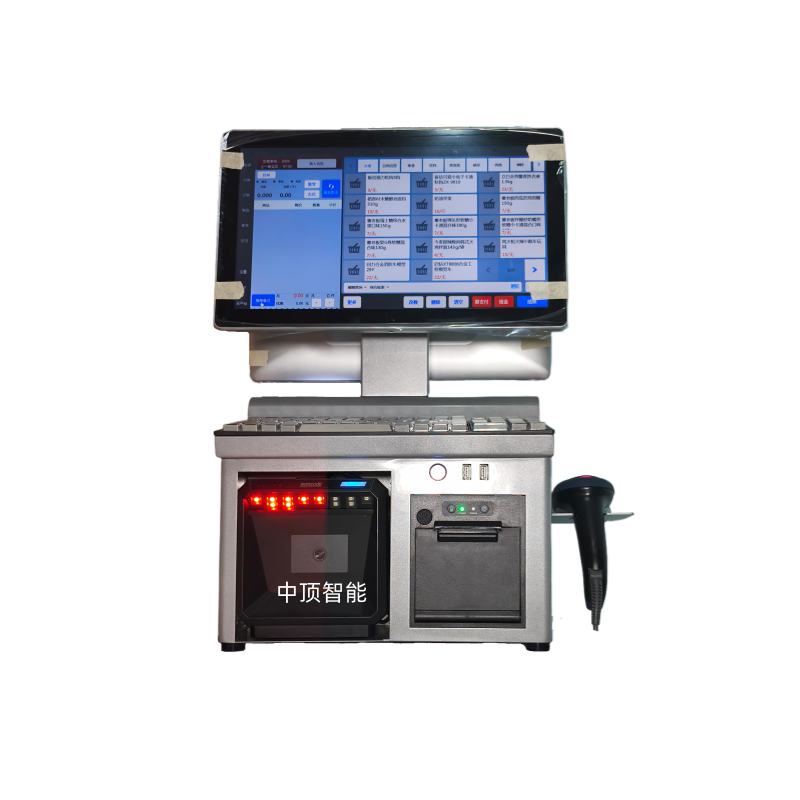 Zhongding Windows 15.6-inch Dual Screen Supermarket & Convenience Store X6 Channel POS Terminal