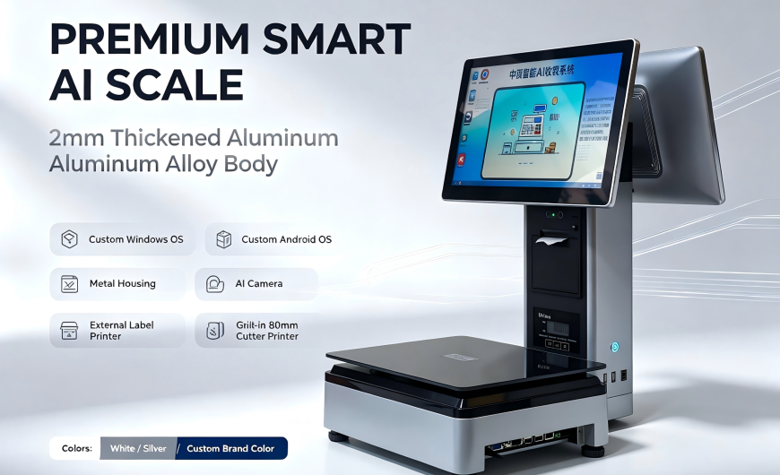 Premium Heavy-Duty Smart Scale – 2mm Reinforced Aluminum Alloy, Built to Outlast